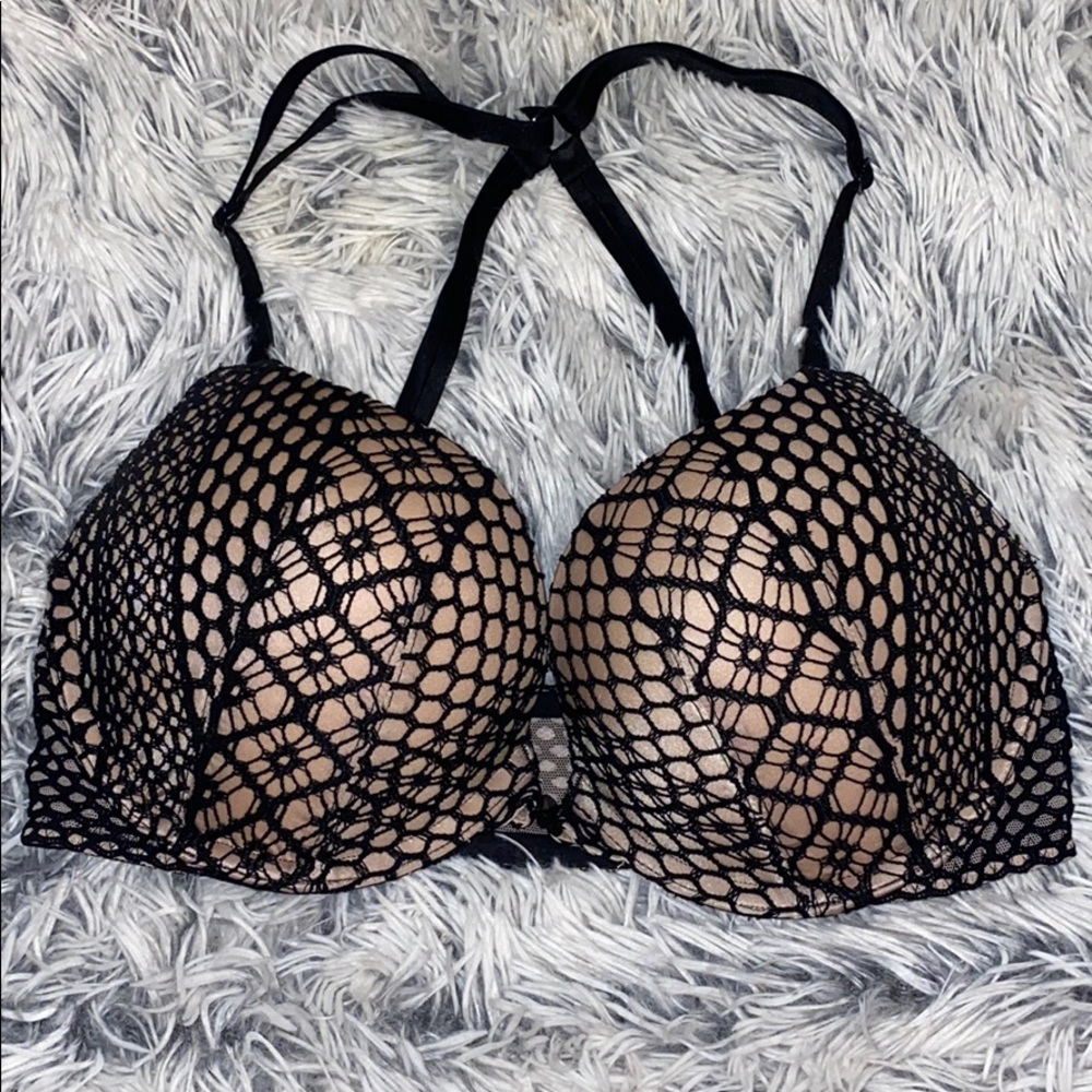 VS FISHNET RACERBACK BRA